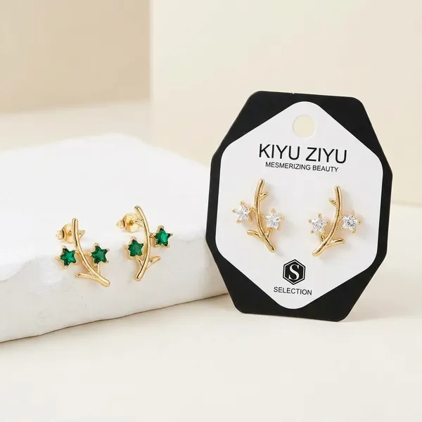 Gold-Plated_Star_Branch_Earrings_-_Set_Of_2_Designs