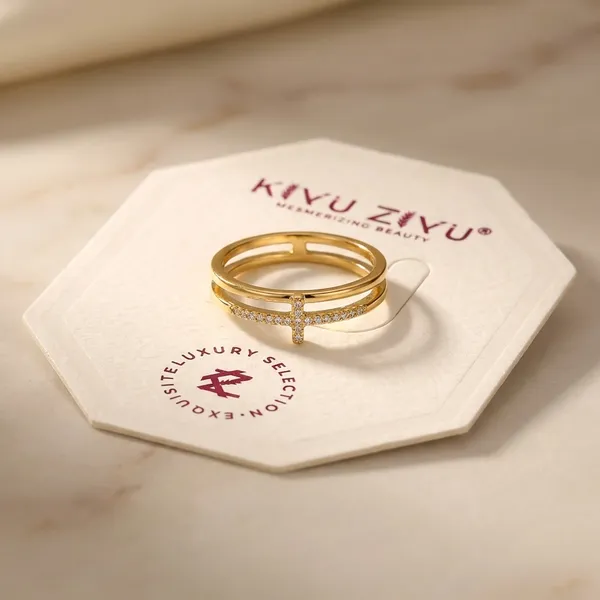 Elegant_Gold-Plated_Interlocking_Ring_Set