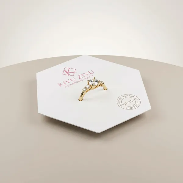 Elegant_Gold-Plated_Ring_Set_With_Crystal_Stone__Set