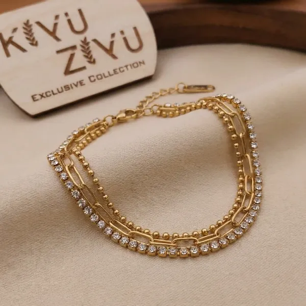 Kiyu_Ziyu_Exclusive_Collection_-_Gold_Tone_Layered_Anklet_Set_With_Crystal_Embellishments