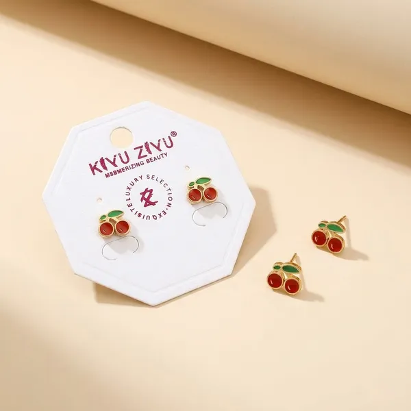 Cherry_Stud_Earrings_-_Cute_Fruit_Design_Earrings_For_Women_And_Girls