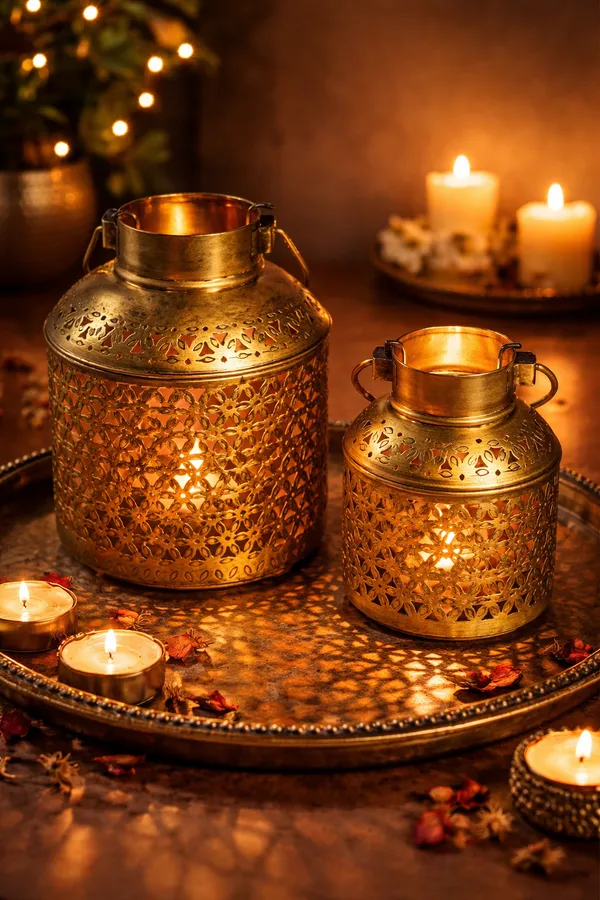 Golden_Metal_Barni_Shaped_Candle_Showpiece_For_Table_Decor_Pack_Of_2