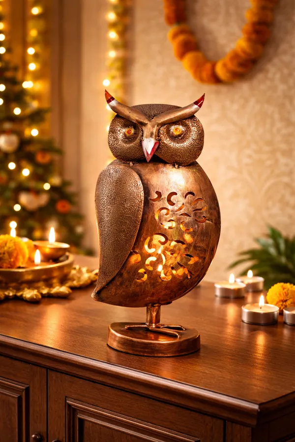 Copper_Metal_Hanging_Owl_Candle_Showpiece_For_Wall_Decor