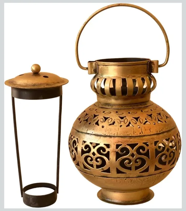 Golden_Brown_Metal_Iron_Lota_Style_Showpiece_For_Pooja_Decor