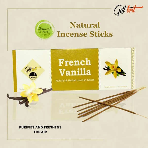 Multicolor_French_Vanilla_Fragrance_Natural_&_Herbal_Incense_Sticks_100_Sticks_With_Incense_Holder