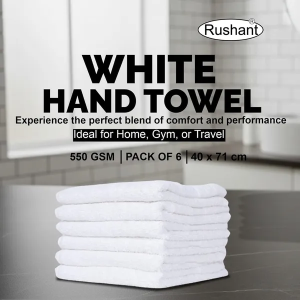 White_Rushant_Hand_Towels_-_100%_Combed_Cotton,_550_Gsm,_Ultra_Soft,_Quick_Dry_&_Super_Absorbent_For_Home,_Gym_&_Travel_40X70_Cm,_Set_Of_6