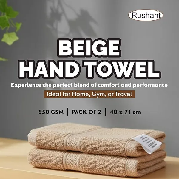 Beige_Rushant_Hand_Towels_-_100%_Combed_Cotton,_550_Gsm,_Ultra_Soft,_Quick_Dry_&_Super_Absorbent_For_Home,_Gym_&_Travel_40X70_Cm,_Set_Of_2