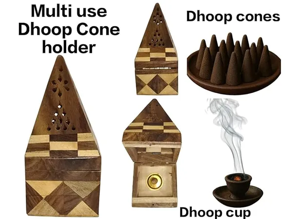 Brown_Rushant_Handmade_Wooden_Pyramid_Jointwood_Incense_Cone_Burner_Holder_With_Dhoop_Stick_Storage_Compartment_For_Aromatherapy,_Meditation,_Yoga_&_Home_Fragrance