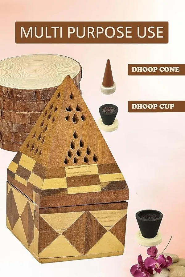 Brown_Rushant_Handmade_Wooden_Pyramid_Jointwood_Incense_Cone_Burner_Holder_With_Dhoop_Stick_Storage_Compartment_For_Aromatherapy,_Meditation,_Yoga_&_Home_Fragrance