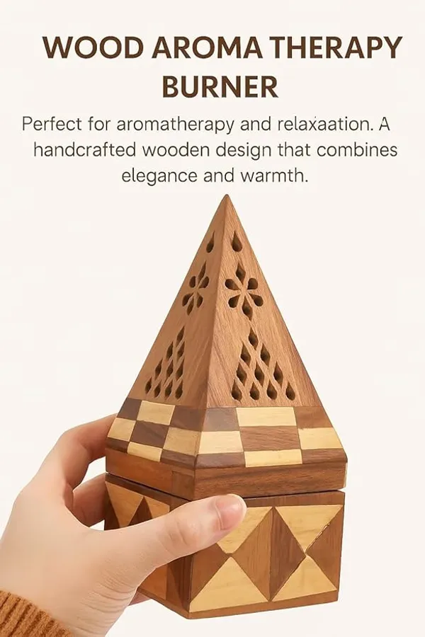 Brown_Rushant_Handmade_Wooden_Pyramid_Jointwood_Incense_Cone_Burner_Holder_With_Dhoop_Stick_Storage_Compartment_For_Aromatherapy,_Meditation,_Yoga_&_Home_Fragrance