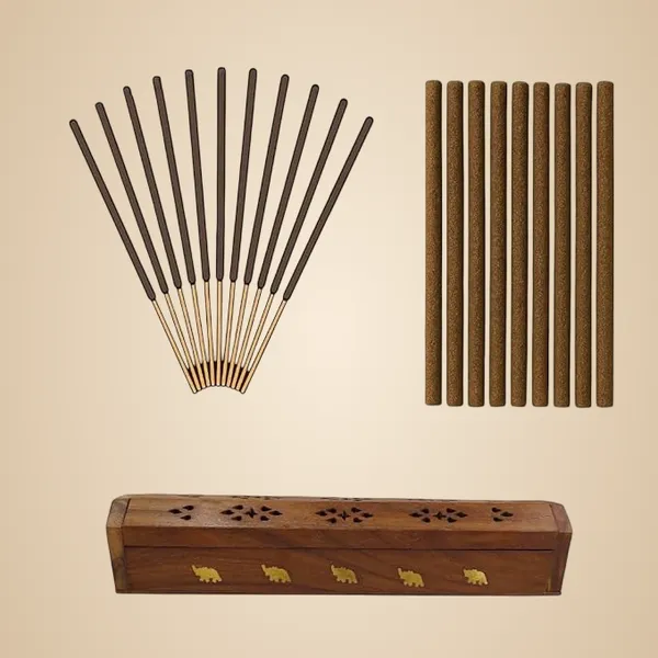 Brown_Rushant_Wooden_Incense_Holder_Coffin_Box_31_Cm_Sheesham_Wood_With_Storage,_Brass_Elephant_Design,_Free_Sandal_Saffron_Dhoop_&_Incense_Sticks