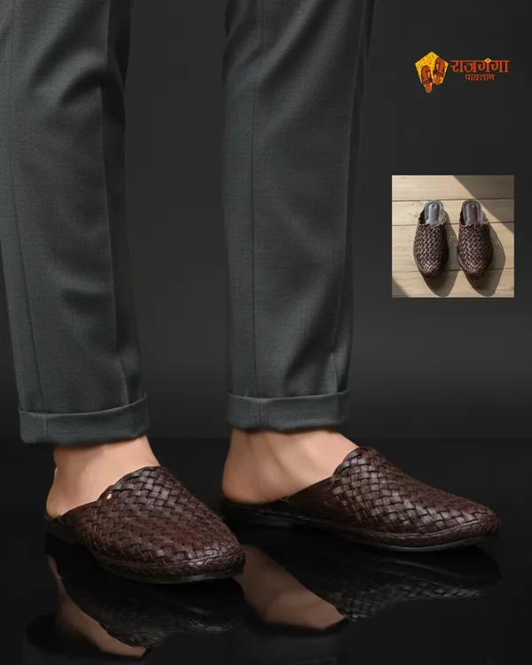 Brown_Leather_Half_Chatai_Bantu_Male_For_Men