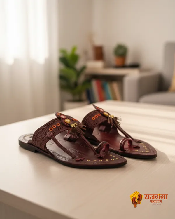 Brown_Leather_Bandhiv_Kapshi_Kolhapuri_Chappal_For_Men