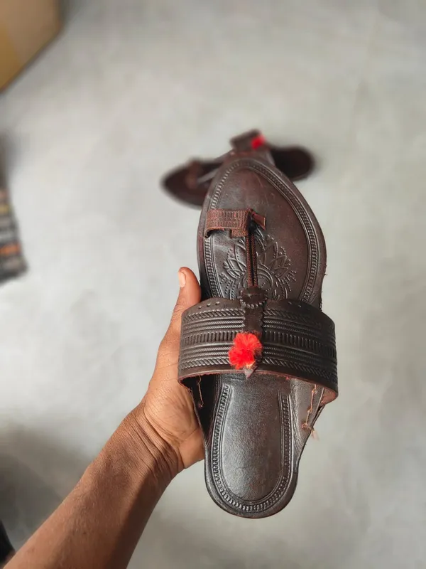 Dark_Brown_Leather_Peshvai_Kapshi_Kolhapuri_Chappal_For_Men
