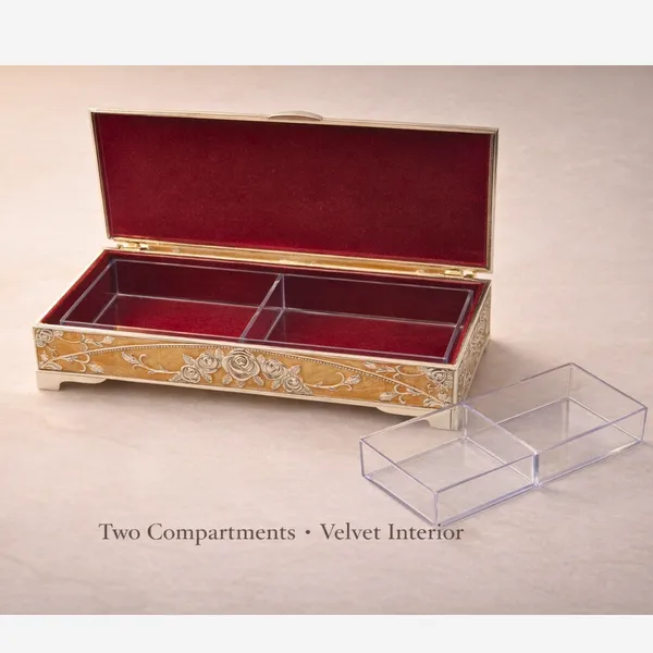 Yellow_Silver_Plated_Peacock_Dry_Fruit_Box_Luxury_Wedding_&_Festive_Gift