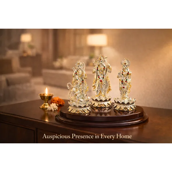 Multicolor_Silver_Plated_Ram_Darbar_Idol_Set_With_Wooden_Base_Ram_Sita_Hanuman_Murti