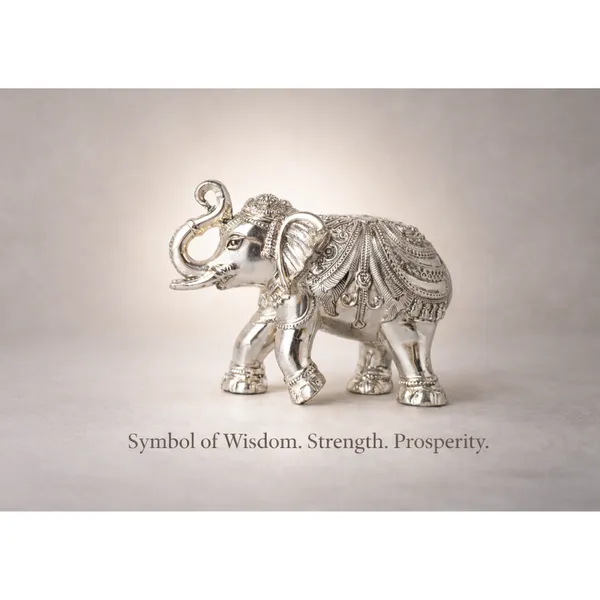 Silver_Plated_Elephant_Figurine_Small_Decorative_Idol_For_Home_&_Gifting