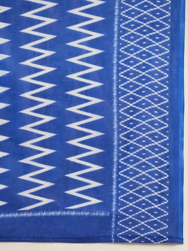 Aqua_Blue_Minute_Ready_To_Wear_Mul_Cotton_Digital_Printed_Saree_With_Pocket_For_Women_&_Girl'S