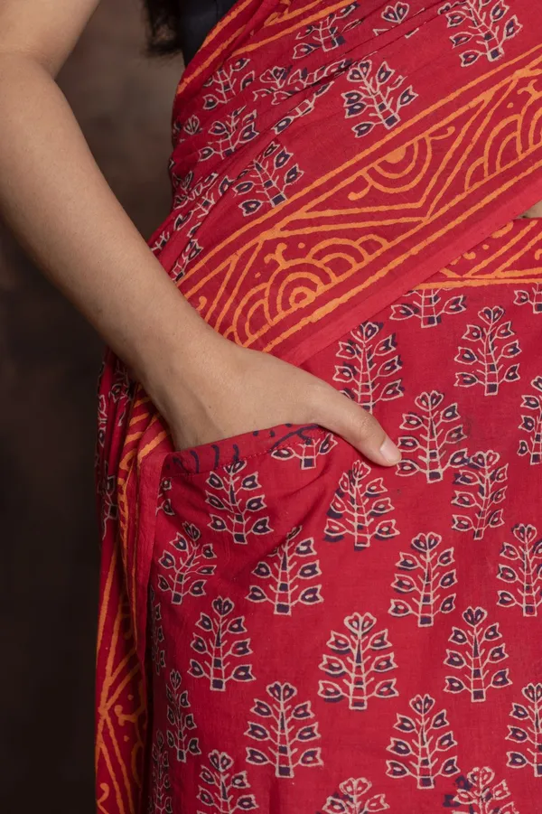 Maroon___Minute_Ready_To_Wear_Mul_Cotton_Digital_Printed_Saree_With_Pocket_For_Women_&_Girl'S