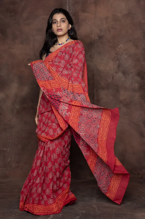 Maroon___Minute_Ready_To_Wear_Mul_Cotton_Digital_Printed_Saree_With_Pocket_For_Women_&_Girl'S