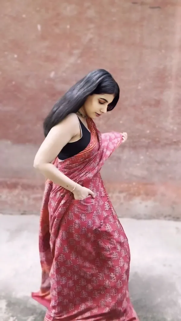 Maroon___Minute_Ready_To_Wear_Mul_Cotton_Digital_Printed_Saree_With_Pocket_For_Women_&_Girl'S