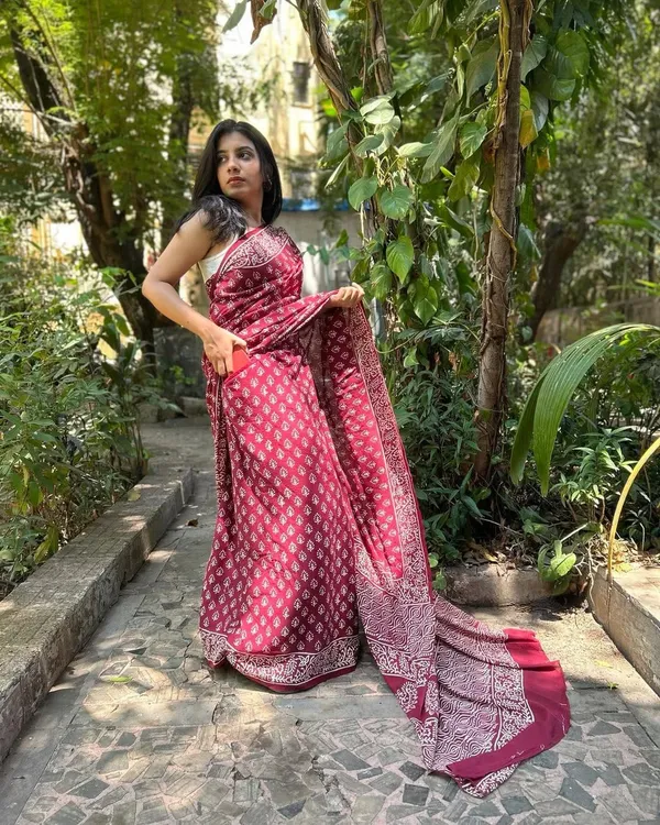 Maroon___Minute_Ready_To_Wear_Mul_Cotton_Digital_Printed_Saree_With_Pocket_For_Women_&_Girl'S