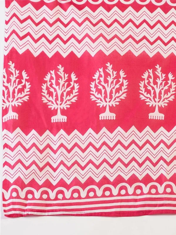 Pink__Minute_Ready_To_Wear_Mul_Cotton_Digital_Printed_Saree_With_Pocket_For_Women_&_Girl'S