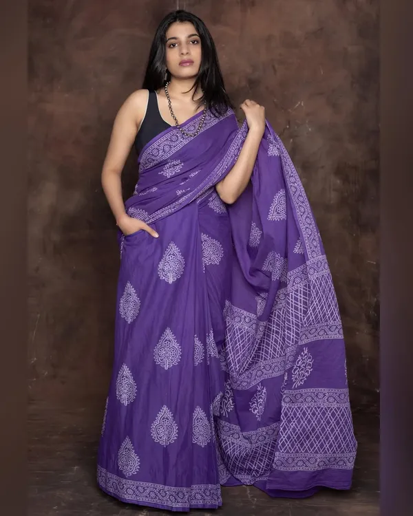 Purple__Minute_Ready_To_Wear_Mul_Cotton_Digital_Printed_Saree_With_Pocket_For_Women_&_Girl'S