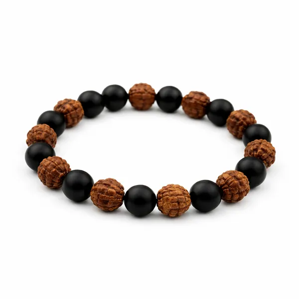 Rudraksha_With_Karungali_Bracelet