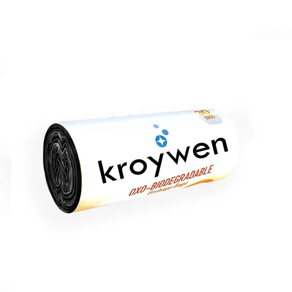 kroywen_Garbage_Bags_Black_Scented-_19_x_21|Medium_|120_count_|_30_Pcs/Roll_(Black,_30_count_(Pack_of_1))