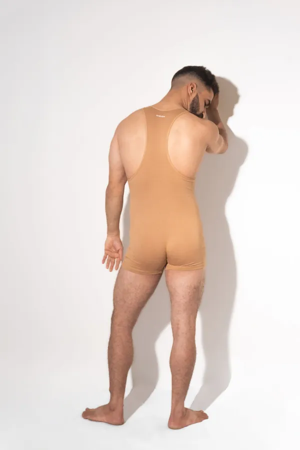 wrestler-bodysuit-for-men-tan