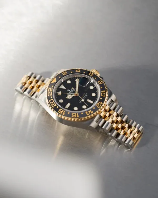 Rolex_Gmt_Master_Gold_Silver_Black_Metal_Watch_With_Og_Box_Default_Title