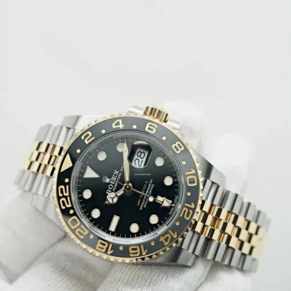 Rolex_Gmt_Master_Gold_Silver_Black_Metal_Watch_With_Og_Box_Default_Title