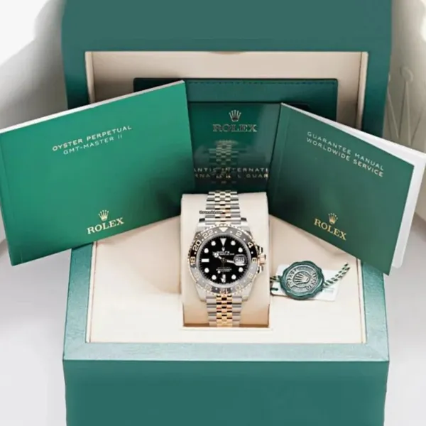 Rolex_Gmt_Master_Gold_Silver_Black_Metal_Watch_With_Og_Box_Default_Title