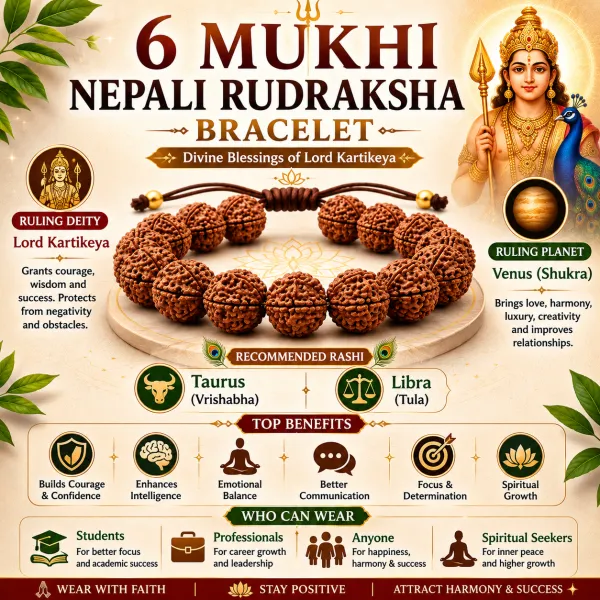 Nepali_6_Mukhi_Rudraksha_Bracelet