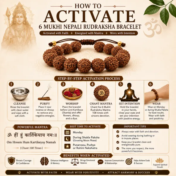 Nepali_6_Mukhi_Rudraksha_Bracelet