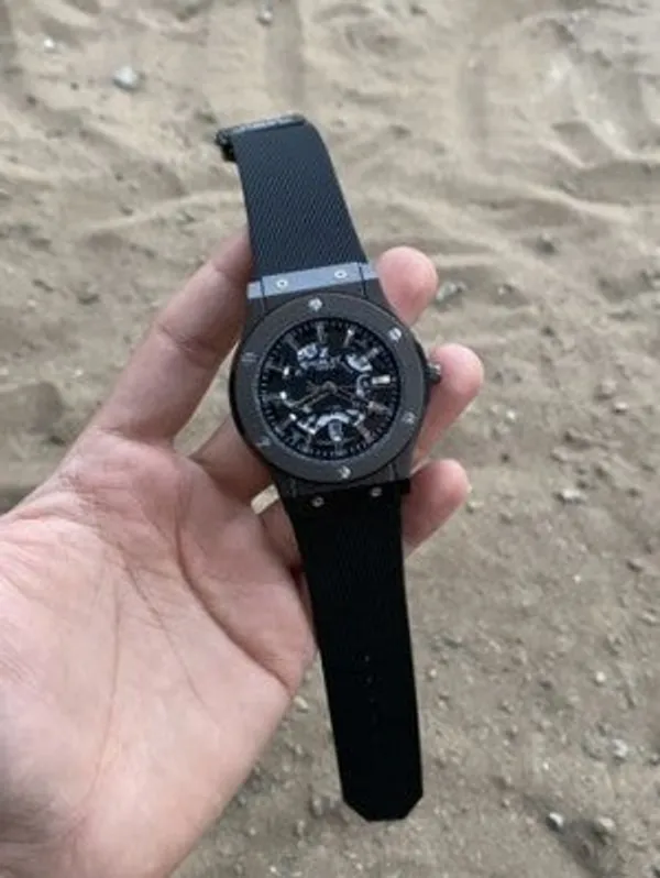 Hublot_Leather_Black