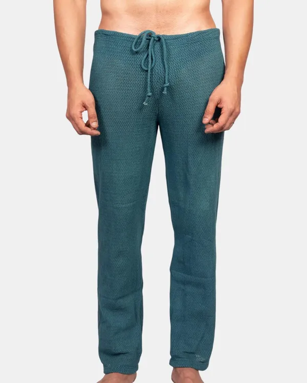 Knit_Crochet_Pants_Teal_Green