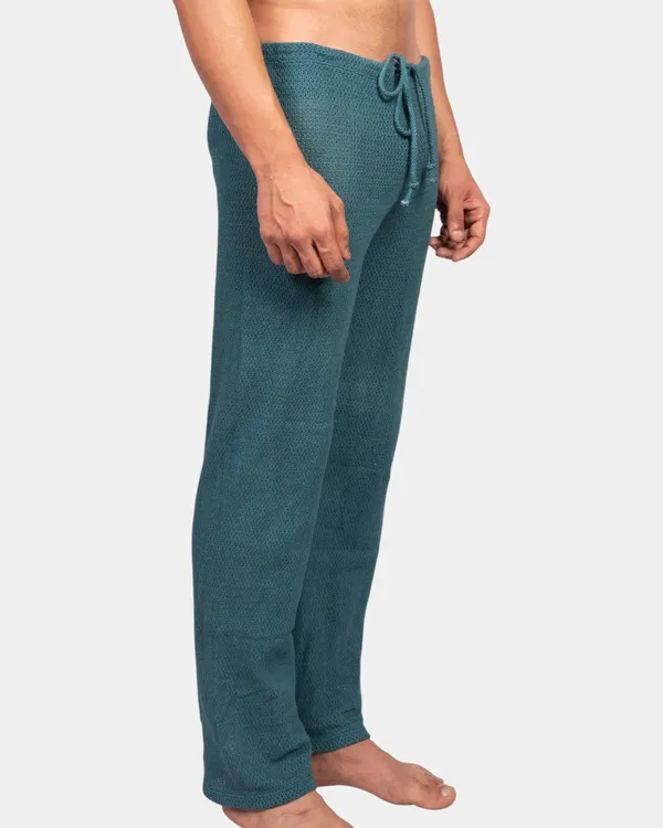 Knit_Crochet_Pants_Teal_Green