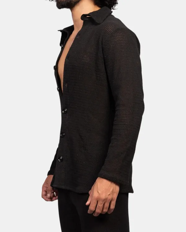 Knit_Crochet_Shirt_Black