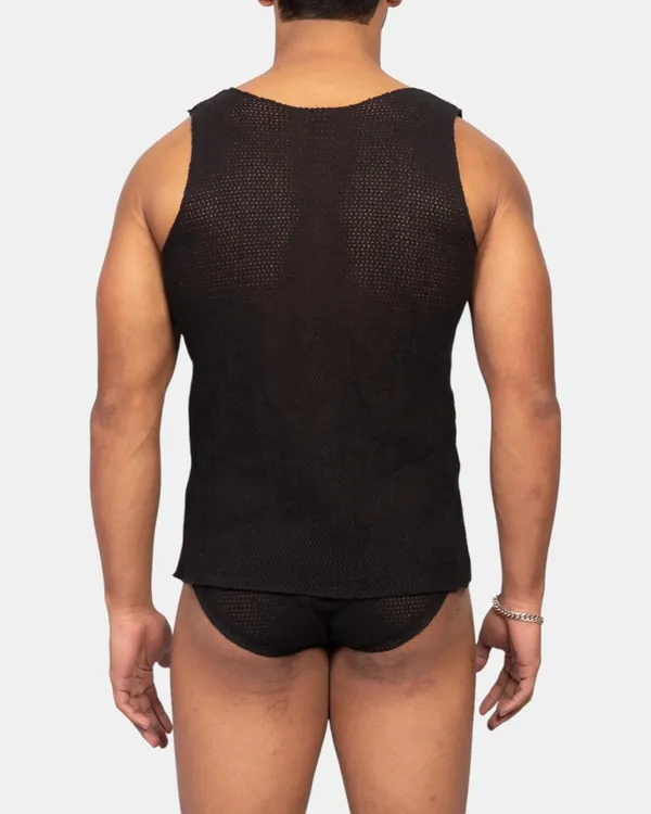 Knit_Crochet_Tank_Black