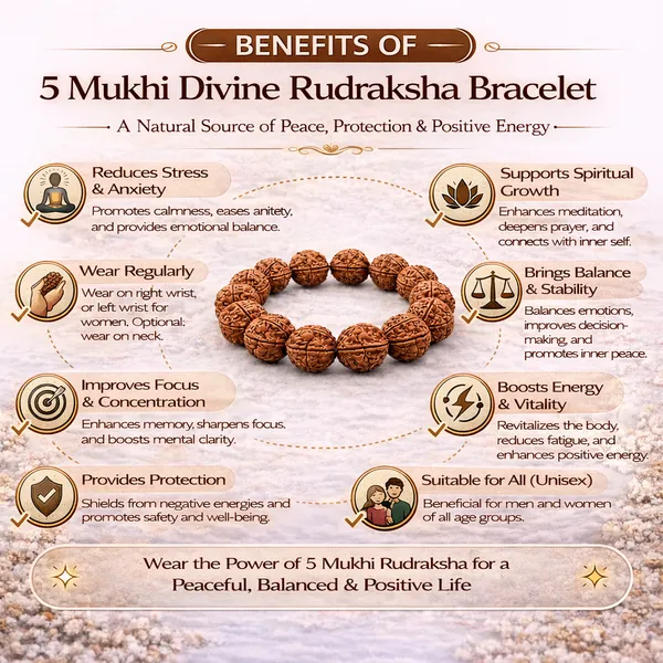 5_Mukhi_Divine_Rudraksha_Bracelet