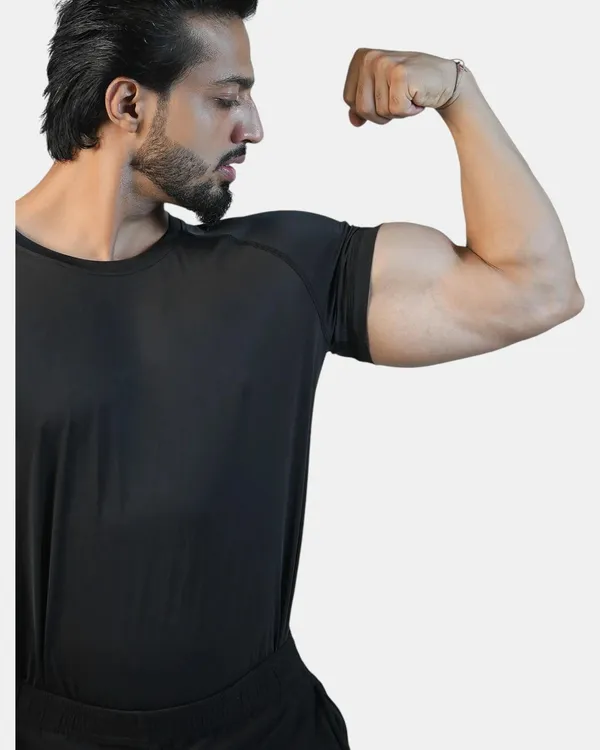 conquer-sleekfit-active-black-t-shirt-for-men-black