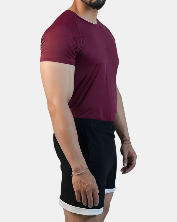 conquer-sleekfit-active-t-shirt-for-men-maroon