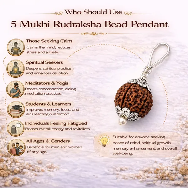 5_Mukhi_Rudraksha_Bead_Pendant_(Govt_Lab_Certified)
