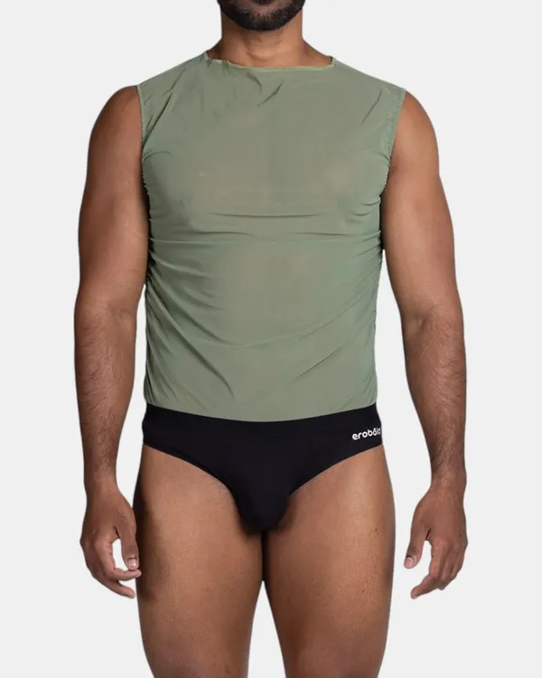 Olokun_Wrinkled_Tank_Seaweed_Green