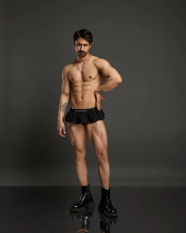 mini-cotton-kilt-jockstrap-midnight-black