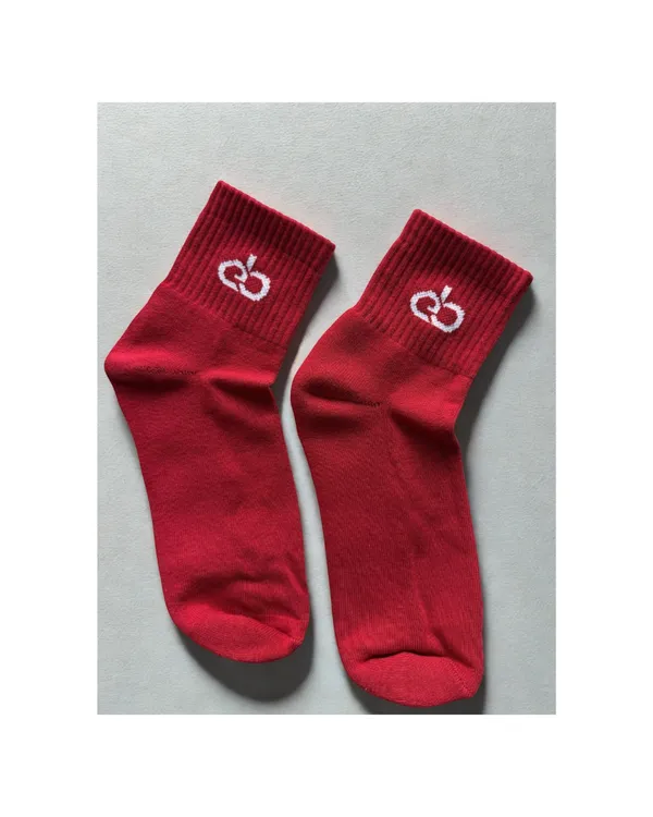 everyday-terry-ankle-socks-hot-red