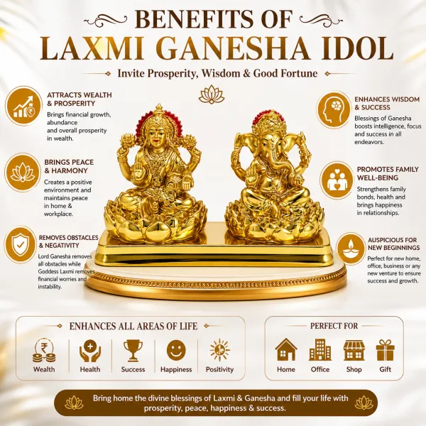 Golden_Resin_And_Metal_Laxmi_Ganesh