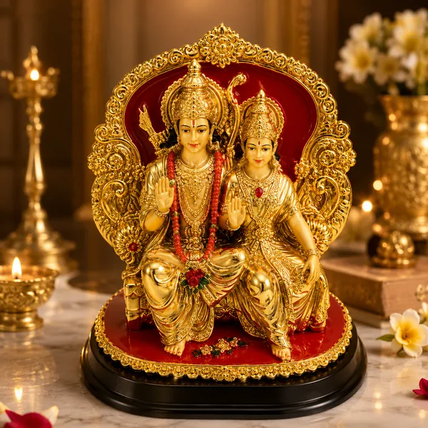 Golden_Resin_And_Metal_Sita_Ram